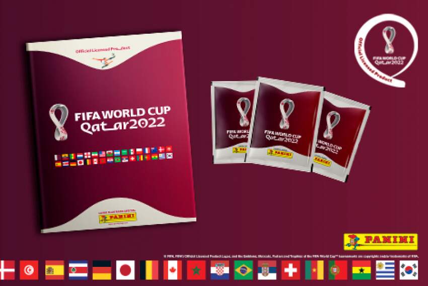 COR da NOSSA FIGURINHA - Álbum Copa do Mundo Qatar 2022 da Panini 