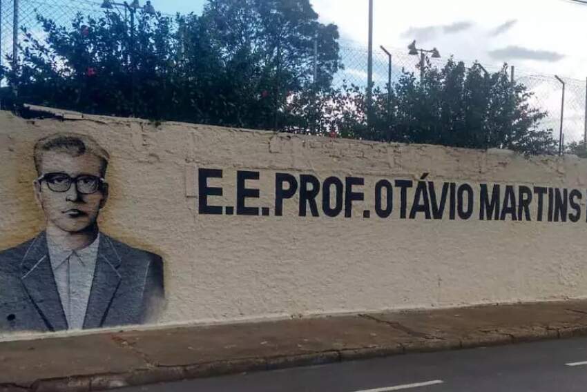 Escola Estadual 'Otávio Martins de Souza', na Vila Chico Júlio