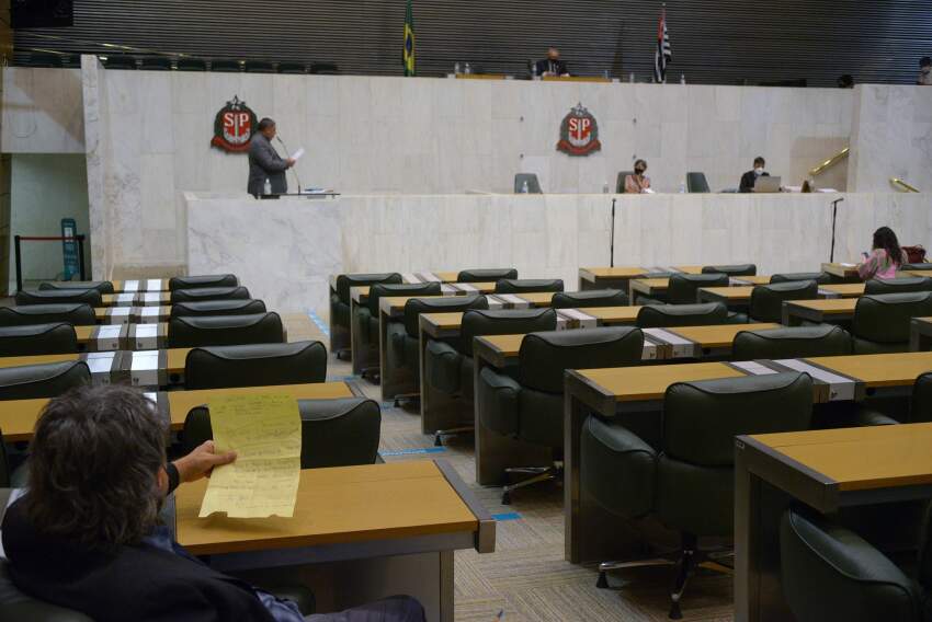 Plenário da Assembleia Legislativa de São Paulo