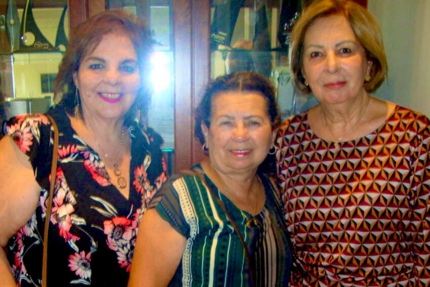 Maria Rita Liporoni, Zilda Falqueto e Sonia Machiavelli (cujo nat é dia 27 de outubro, quinta-feira)