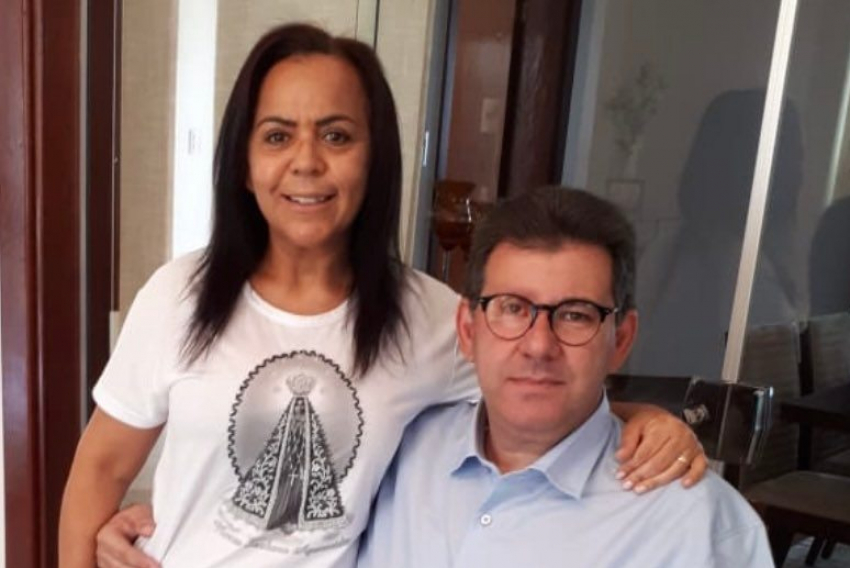 Casal Cidinha e Markinho Soares participa da organização da Festap/Festa de Nossa Senhora Aparecida, da Capelinha