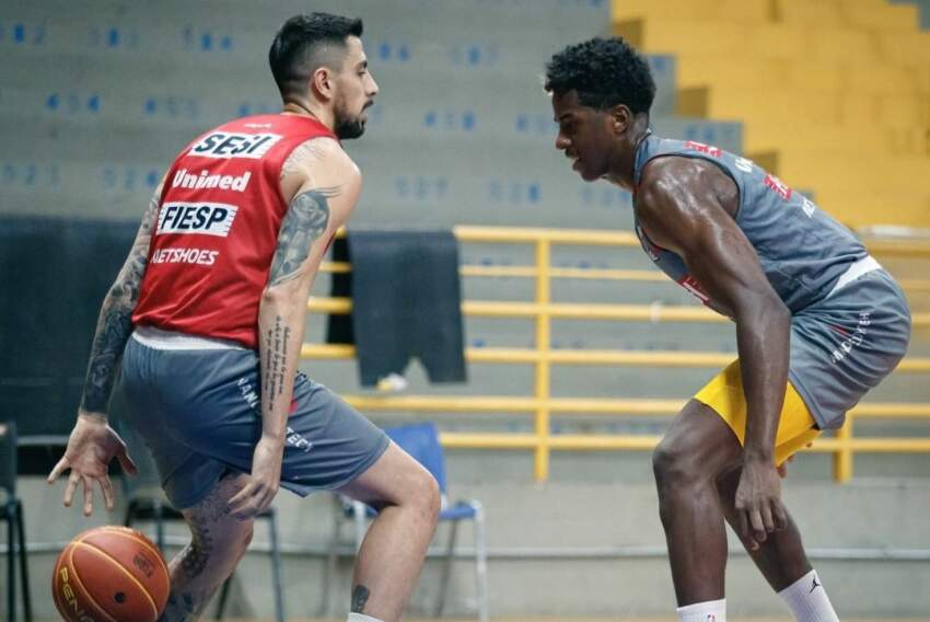 SESI - Franca - Após jogo equilibrado, Sesi Franca Basquete é