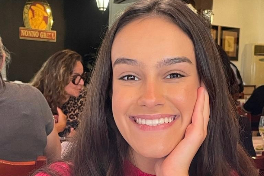 Linda, Isadora Castro acaba de ser aprovada no curso de medicina da Universidade de Franca, mas está prestando ainda outros vestibulares