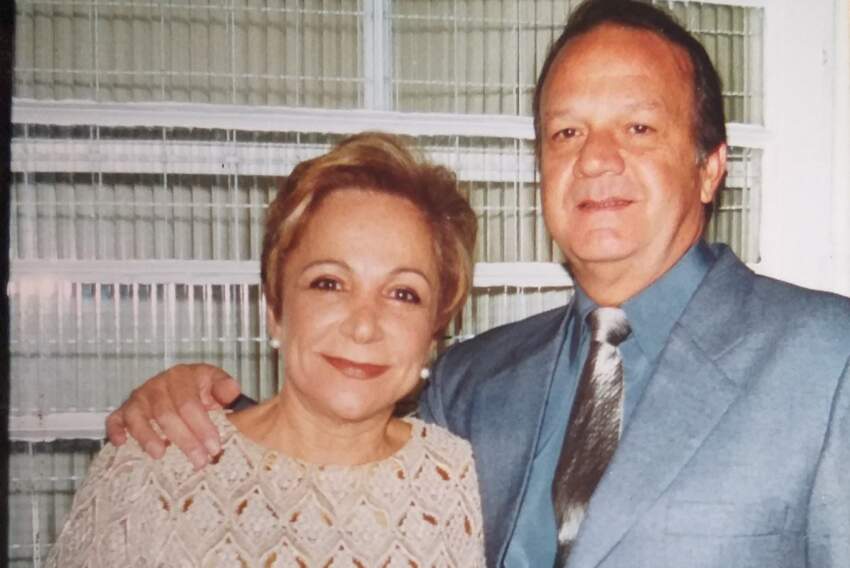  Não poderia faltar o destaque do nome do ícone radiofônico (da Difusora AM/Grupo GCN) Valdes Rodrigues (foto com a esposa M. Aparecida/Cida)