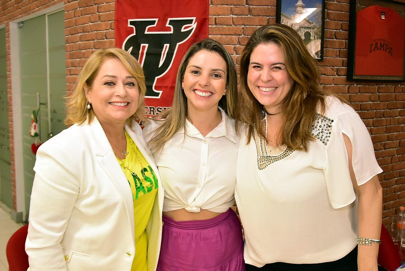 Célia Moscardi, Andrea Camargo e Fernanda Silveira  Gilberto Freitas/Divulgação