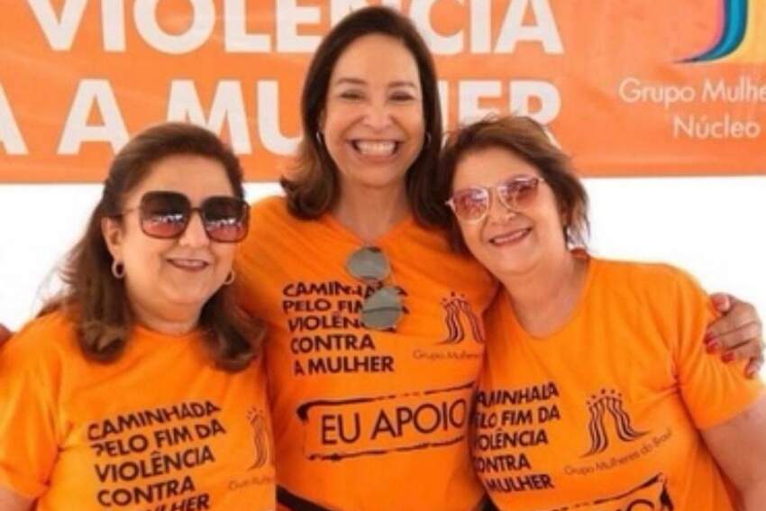 Coordenadoras do Grupo Mulheres do Brasil, Dora Bittar, Janisse Mahalem e Eliane Querino convidam Franca e região para participar da caminhada