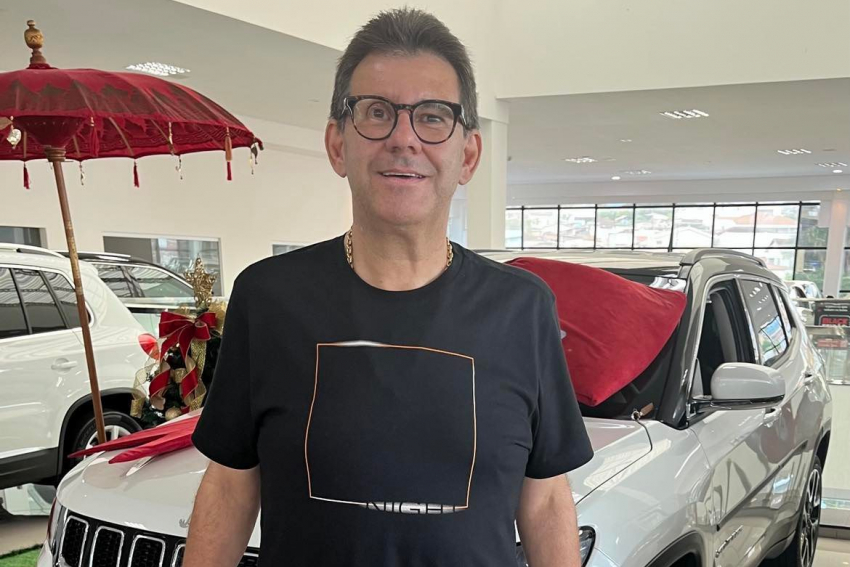 Marco Antônio Soares Ferreira (diretor do Markinho Automóveis), 30 quilos mais magro