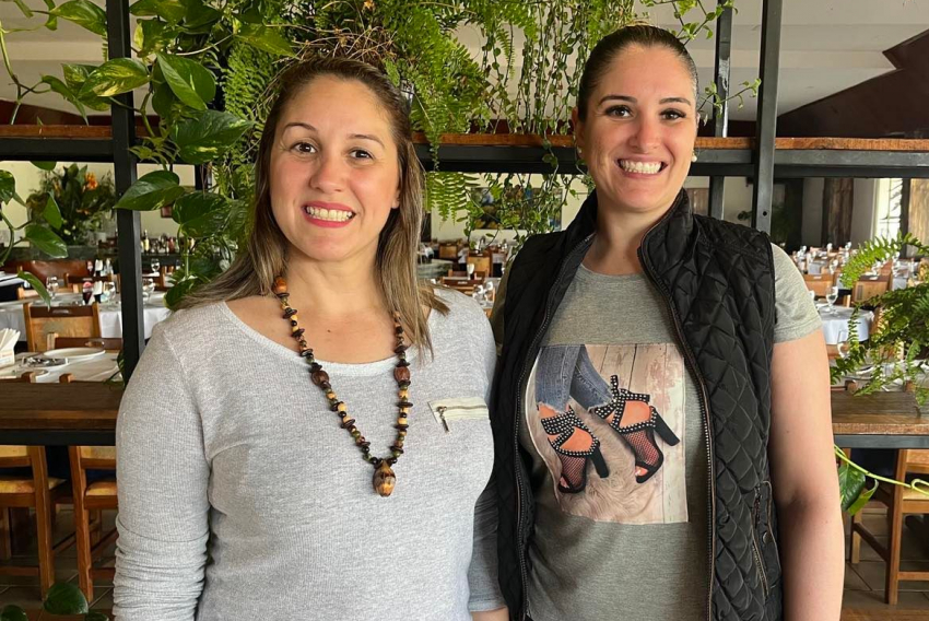 Daniela Conte e Camila Conte comandam o sucesso da badalada churrascaria francana Minuano
