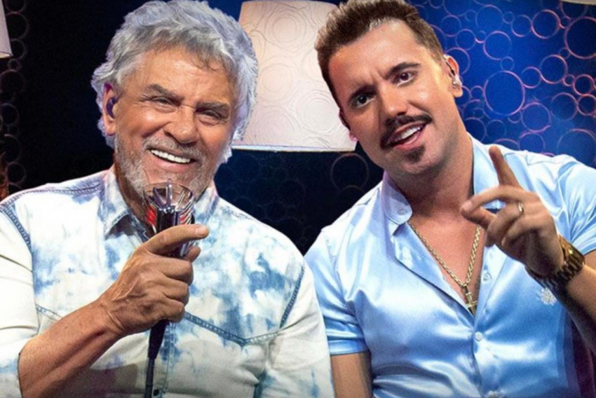 Os sertanejos Matogrosso e Mathias se apresentaram na região, dia desses, e foram recebidos pelo cantor Rionegro