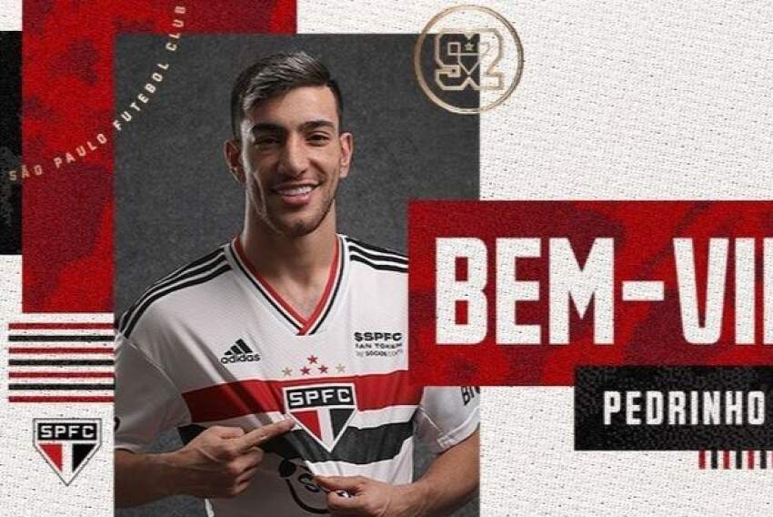 O São Paulo ainda não marcou a data de apresentação do jogador, mas Pedrinho será incorporado ao grupo no dia 14 de dezembro