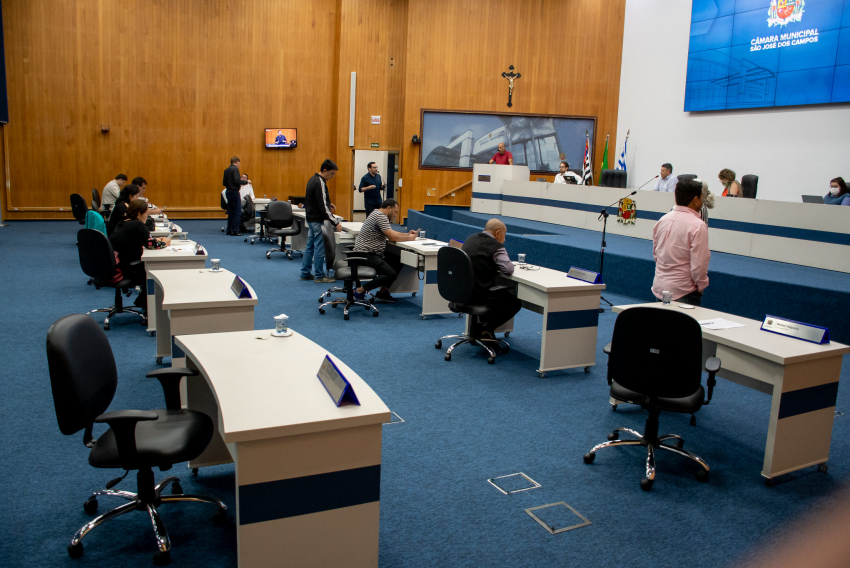 Plenário da Câmara de São José dos Campos