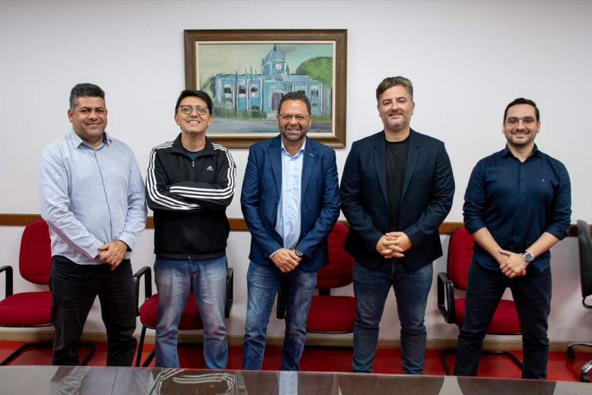 Marcelo Garcia (PTB), Zé Luís (PSD), Roberto do Eleven (PSDB), Milton Vieira Filho  (Republicanos) e Thomaz Henrique (Novo)