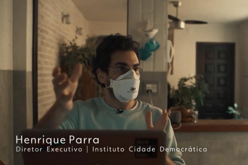 Henrique Parra Parra é diretor executivo do ICD e participou do documentário extremistas.br