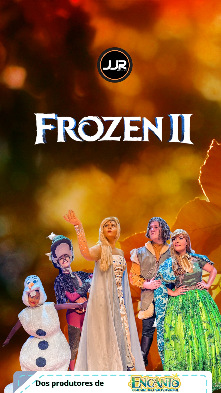 Peça 'Frozen 2' (Divulgação)