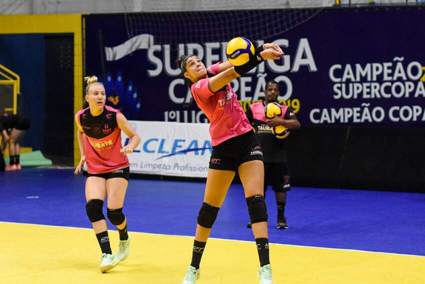 Prefeitura Taubaté  VÔLEI TAUBATÉ ESTREIA NESTE DOMINGO NA SUPERLIGA B  FEMININA CONTRA O BLUVÔLEI (SC)