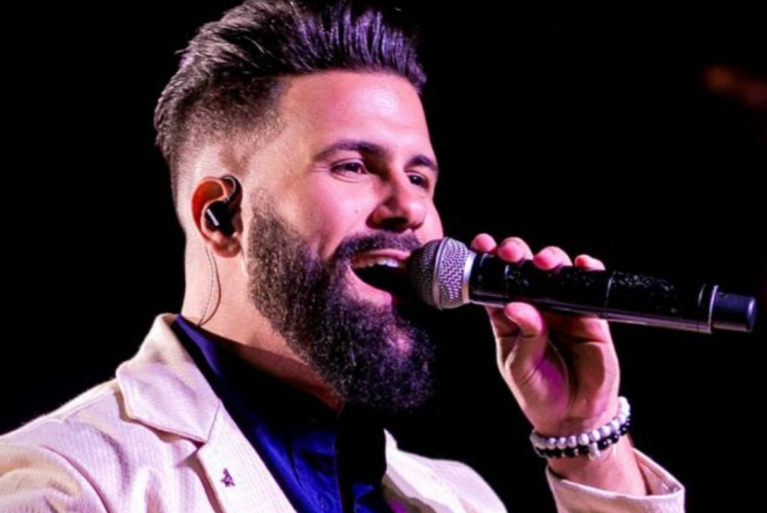 O cantor Gustavo Sapio gravou seu primeiro DVD, recentemente, em noite pra lá de prestigiada