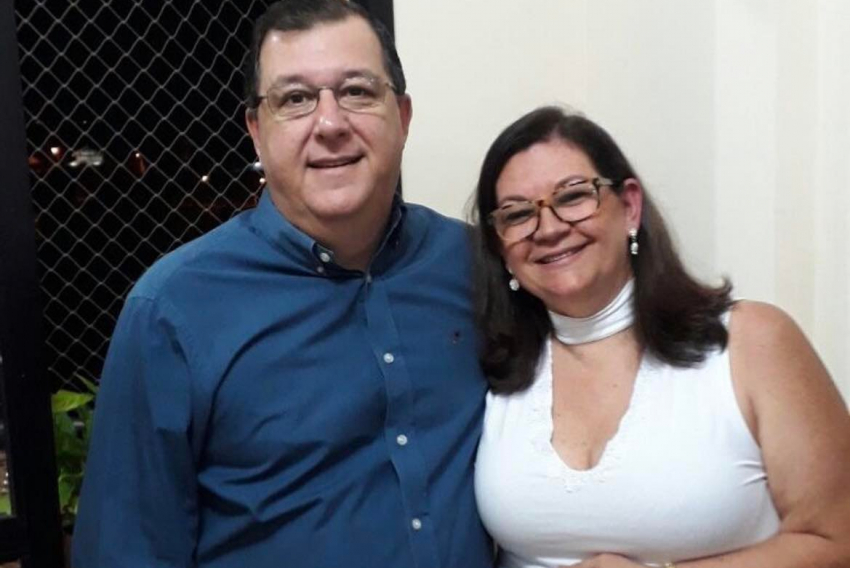 Presidente do Centro Médico de Franca, Renato Tadeu Barufi, e sua mulher, a fonoaudióloga Suzi Brito Barufi
