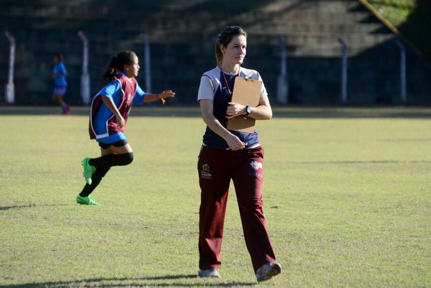 A ex-atleta e atual treinadora do Time Jundiaí, Tatisa Zonaro jogou no primeiro time feminino do Paulista