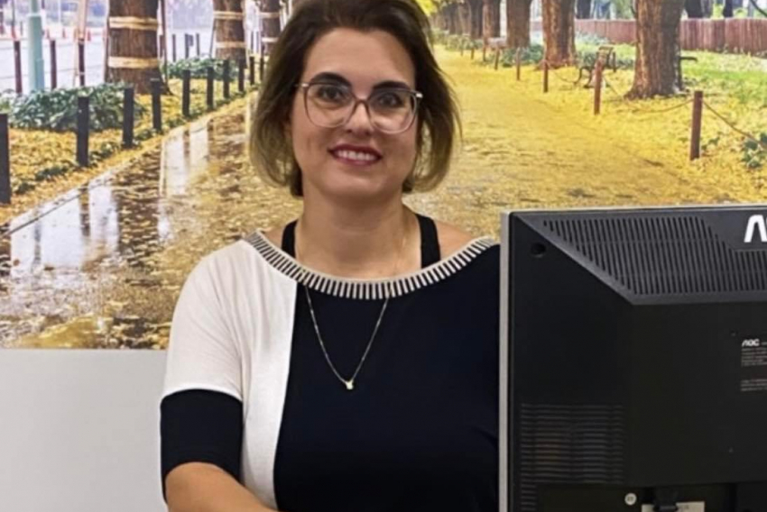 A médica radiologista Milena Franchini Cavalcanti não esconde sua paixão por sua especialidade