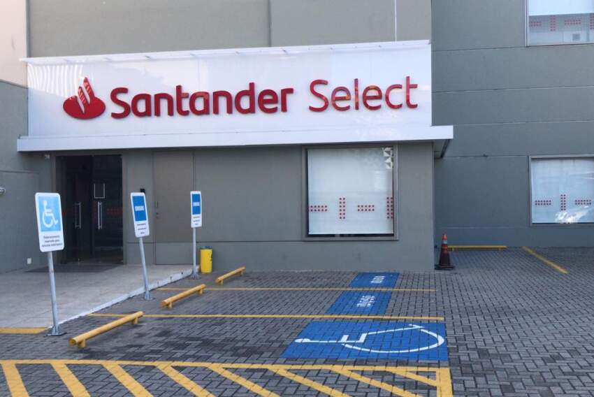 Agência do Santander em São José dos Campos