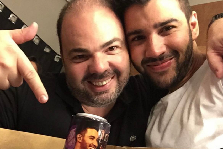 Com seu brother Gusttavo Lima, está neste click o promoter Ronaldo Moka, que traz a Franca Hugo & Guilherme