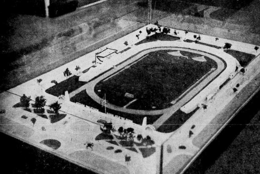 O Estádio Moça Bonita, em 1940