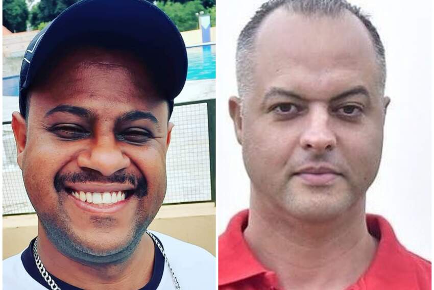 Sargento da PM Rullian Ricardo Adriao da Silva e o capitão Francisco Laroca: morte na tarde desta quarta-feira, 5
