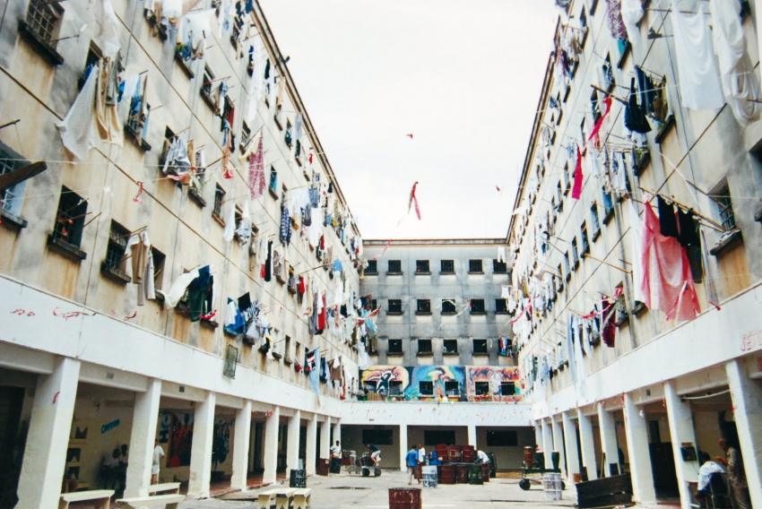 Pavilhão do antigo Complexo Penitenciário Carandiru