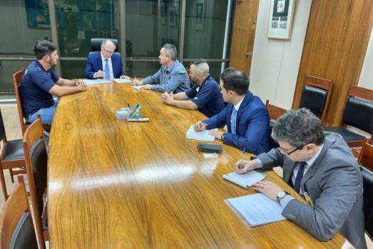 Sindicato dos Metalúrgicos em reunião com o vice-presidente e ministro do MDIC, Geraldo Alckmin