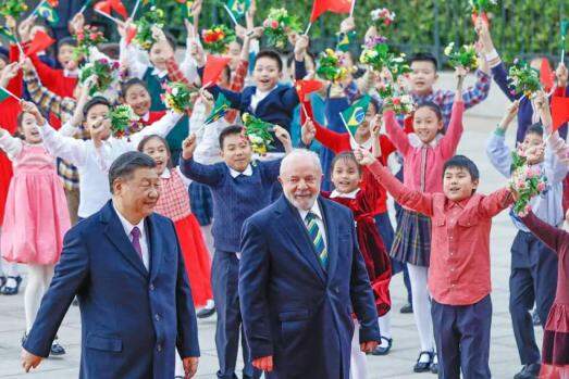 Lula na viagem à China