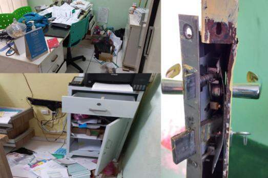 Imagens mostram estragos em clínica veterinária em Franca invadida por ladrões