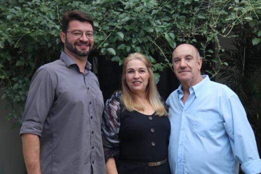 Sócios: Fernando Zimmermann, Maria Augusta Barneze Vicentin e Carlos Vicentin