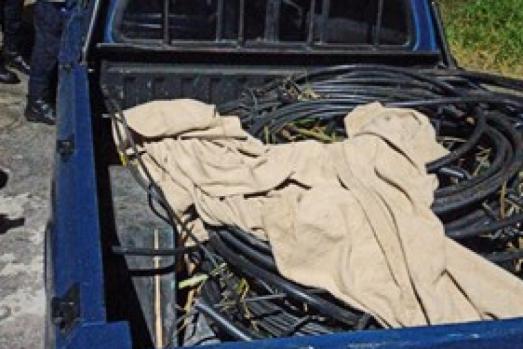 Os dois carros utilizados no furto foram monitorados pelas câmeras do CSI