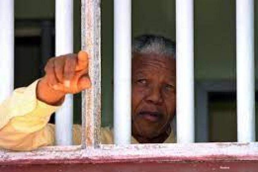 Nelson Mandela na prisão