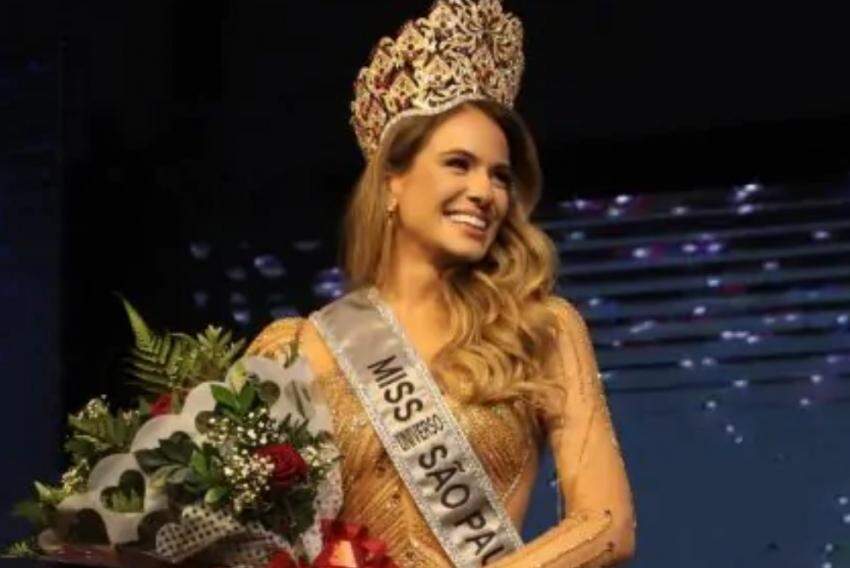 Concurso ocorreu na noite de sábado: Vitória Brodt ganha o título de Miss São Paulo