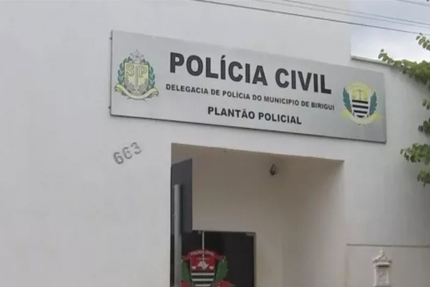 Fachada do Plantão da Polícia Civil de Birigui onde a ocorrência do homicídio de Cristiano Moreira, praticado pela PM em legítima defesa, foi registrado