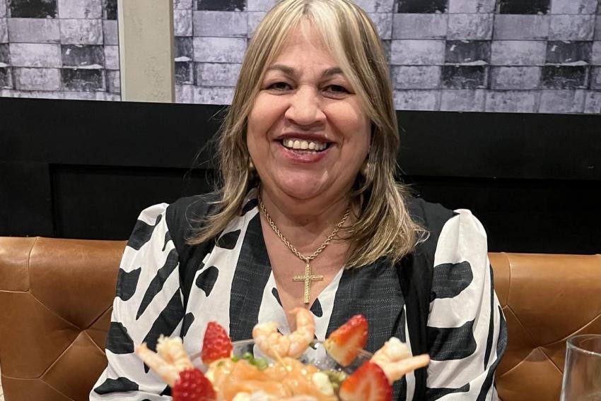 Ana Maria Chagas assina as delícias de tortas e bolos que servem de sobremesas das grandes festas da cidade