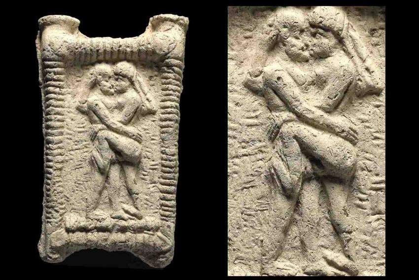 Tabletes de argila de 1800 a.C. com registros de beijo na Mesopotâmia (“Science” v380, i6646).