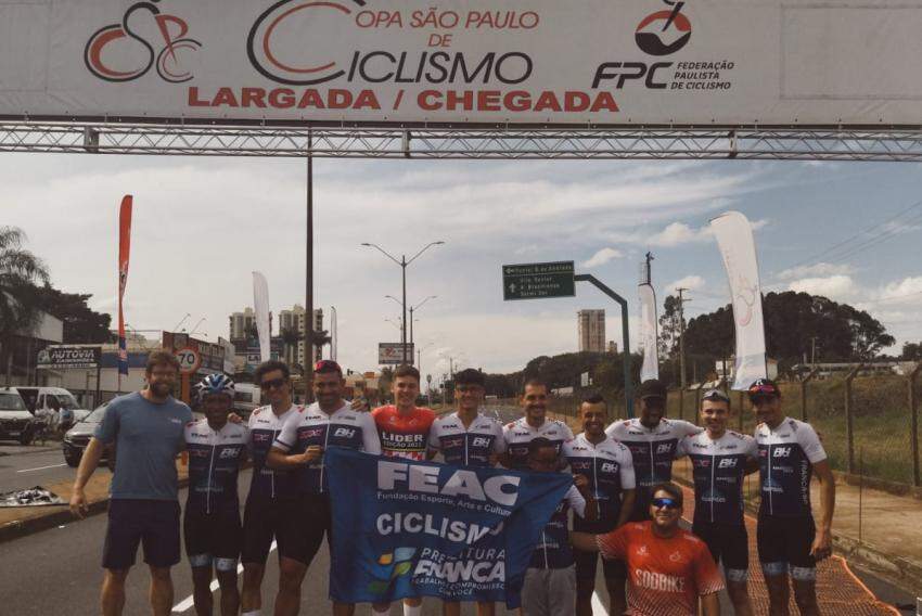 Atletas de ciclismo de Franca disputaram a Copa São Paulo em Araras
