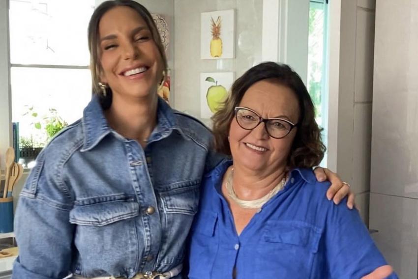 Com a encantadora Veveta, está neste click, pra lá de especial, a francana Eleni Moreti, em Salvador (BA)