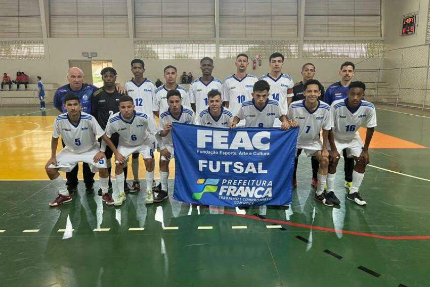 Equipe de futsal de Franca administrada pela Feac