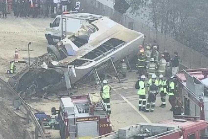 Ônibus estava sem freios, segundo relataram torcedores que estavam no veículo
