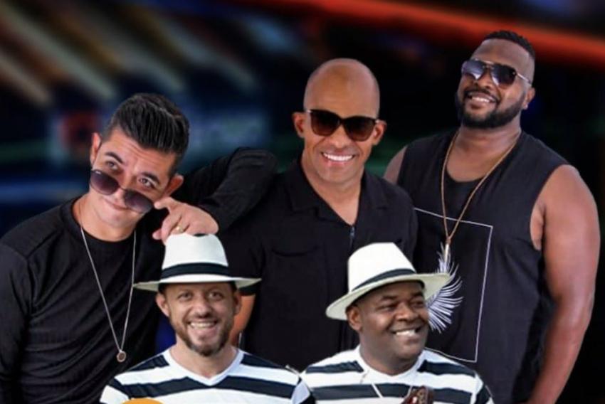 Os grupos de pagode Amigos.Com e Nó na Gota estão assinando, juntos, os agitos francanos