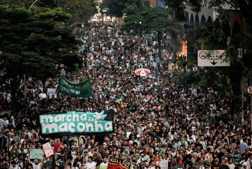 Marcha da Maconha, em São Paulo