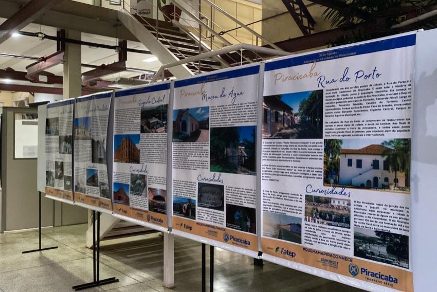 Exposição está na sede da Semuhget e pode ser vista gratuitamente