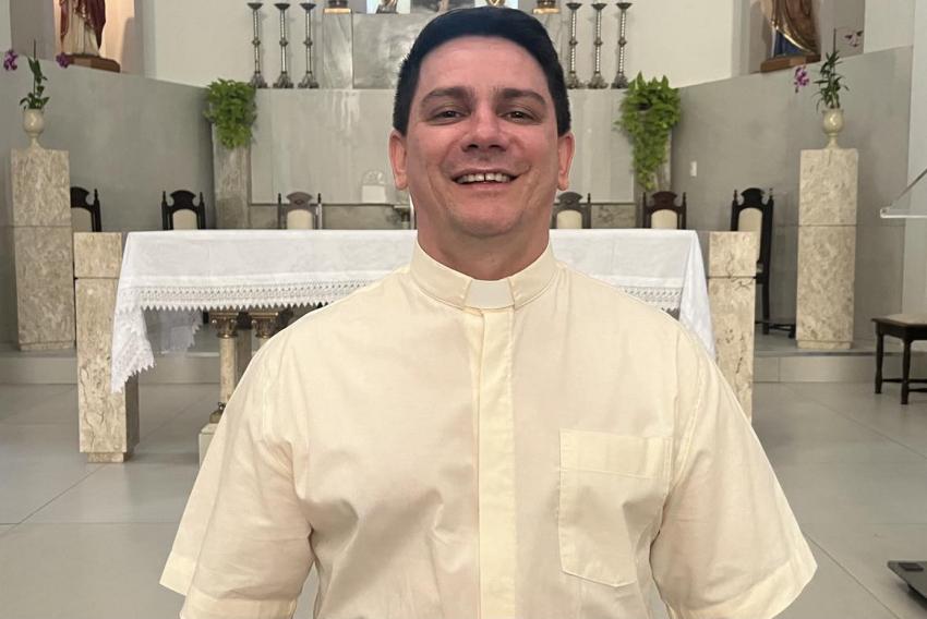 Frei Edmilson Vidal é o novo pároco da tradicional Paróquia Nossa Senhora das Graças, em Franca