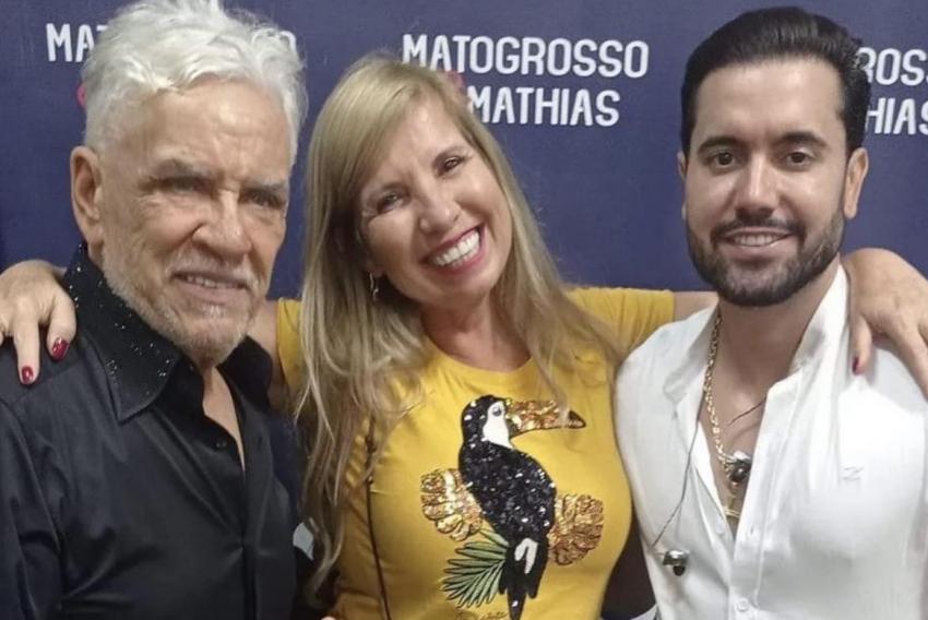 Ladeada pela dupla Matogrosso & Mathias, neste click especial está a competente Rose Victal