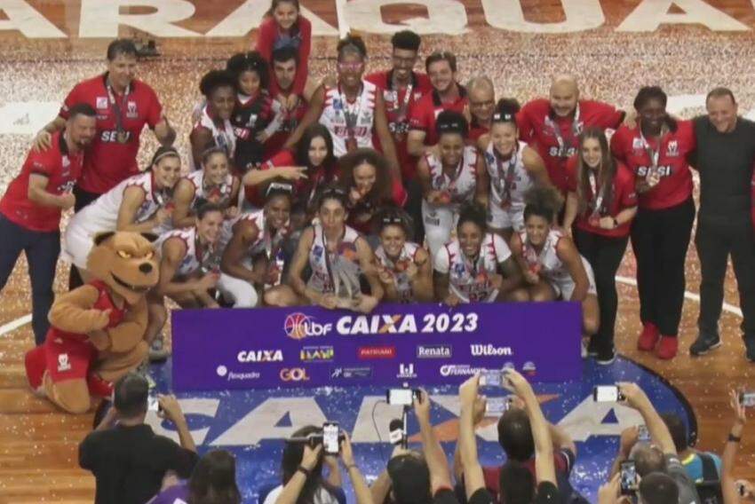 Sesi Araraquara conquistou o primeiro título de sua história na Liga Brasileira de Basquete Feminino