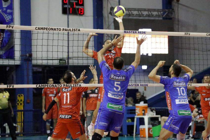 SESI - Bauru - Sesi Vôlei Bauru visita Pinheiros na estreia da