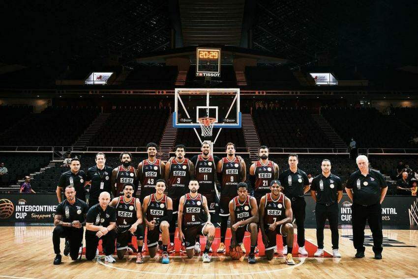 SESI Franca é campeão do Mundial de Clubes de basquete com cesta